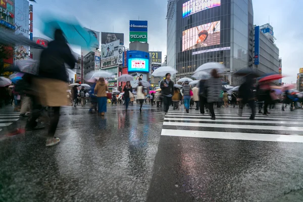 Shibuya-Kreuzung in Tokio — Stockfoto
