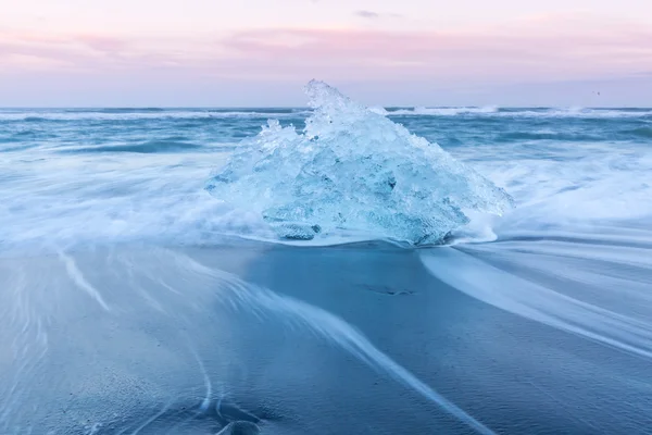 Plage d'iceberg en Islande — Photo