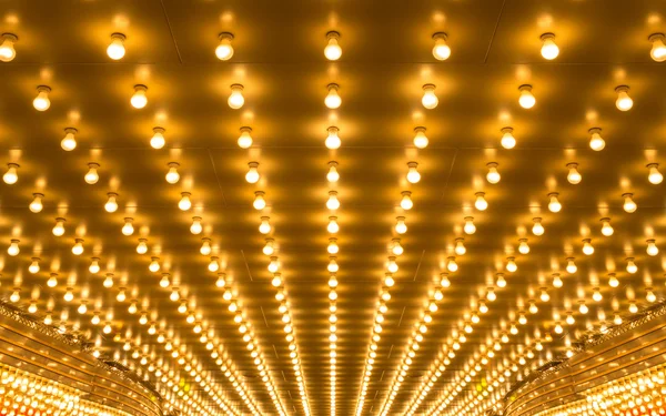 Marquee lights background — Stock Photo, Image