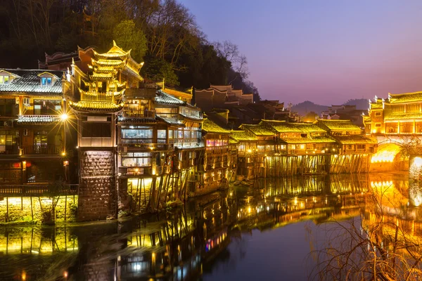 Фэнхуан древний город в Китае — стоковое фото