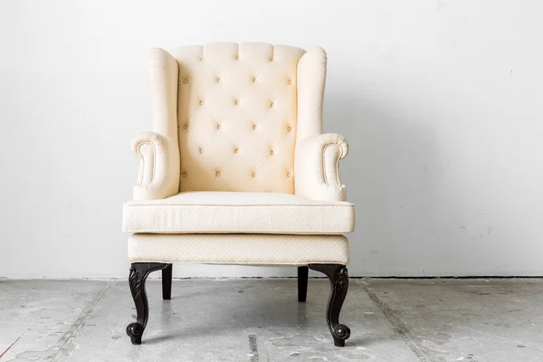 Beige retro chair — Stock Photo, Image