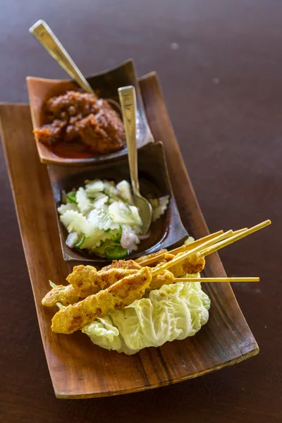 Chicken Satay — Stock Photo, Image
