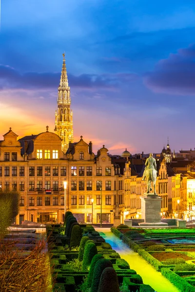 Brussel Cityscape in België — Stockfoto