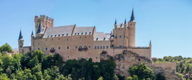 İspanya 'daki Segovia Alcazar