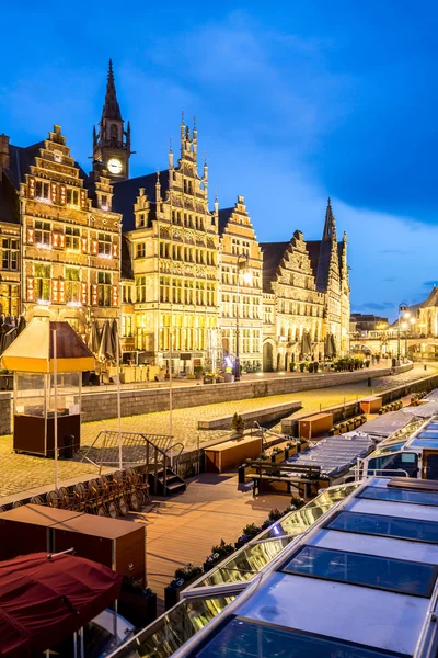 Gent Altstadt in Belgien — Stockfoto