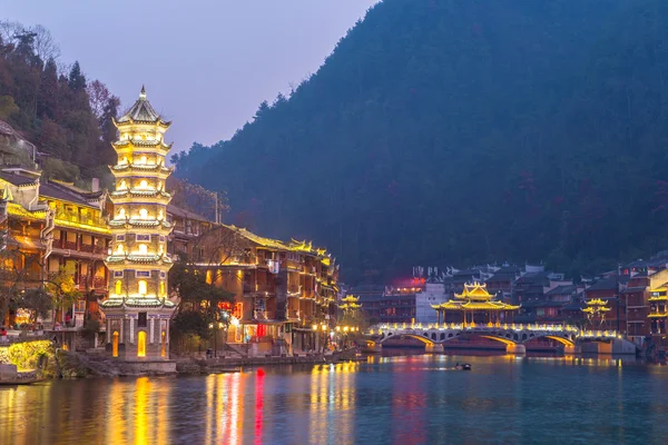 Fenghuang antike Stadt in China — Stockfoto