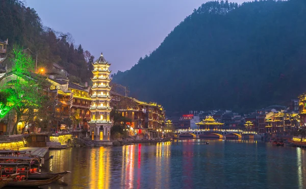 Fenghuang antike Stadt in China — Stockfoto