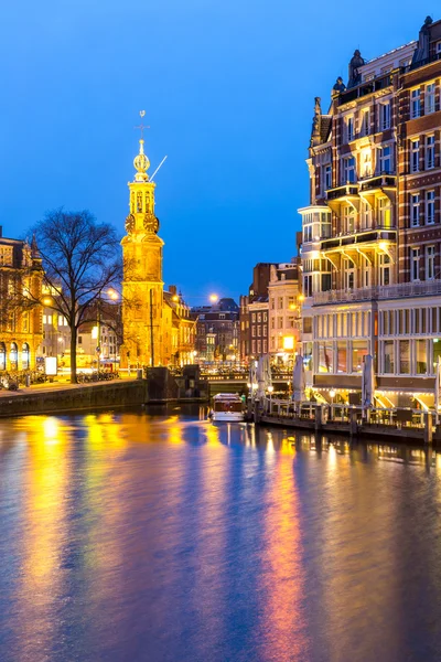 Amsterdam città in Paesi Bassi — Foto Stock