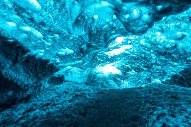 İzlanda'daki buz Mağarası