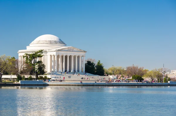 Thomas Jefferson emlékmű Washington épület — Stock Fotó