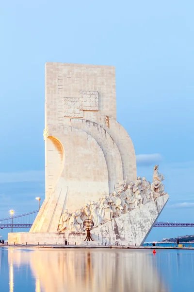 Discovery Monument in Lissabon — Stockfoto