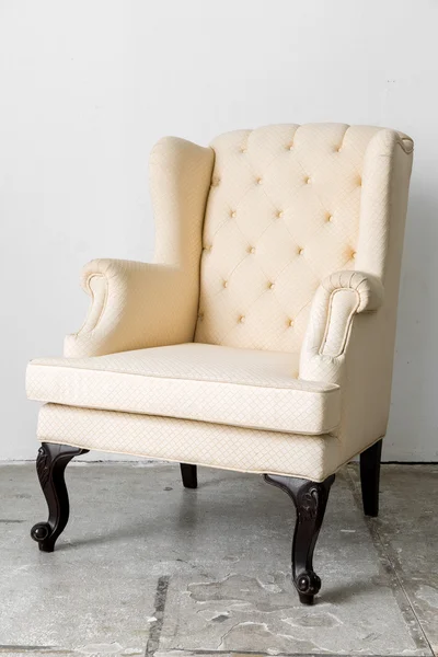 Beige retro chair — Stock Photo, Image