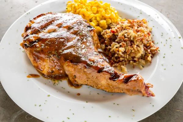 Grilled pork chop — Stock Photo, Image