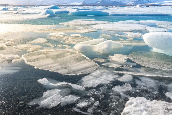 Vatnajokull ledovce na Islandu — Stock fotografie