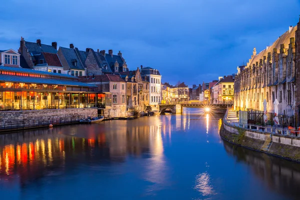 Vieille ville de Gand en Belgique — Photo