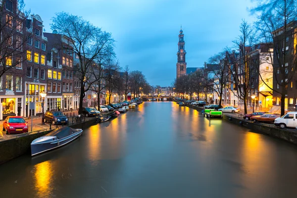 Cathédrale de l'église ouest à Amsterdam — Photo