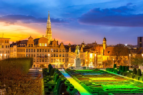 Bruxelas Cityscape em Bélgica — Fotografia de Stock