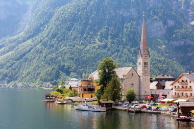 Alacakaranlıkta Hallstatt Köyü