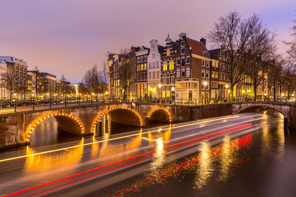 Amsterdam Canals in Netherlands