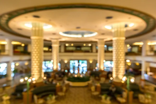 Oskärpa hotel lobby bakgrund — Stockfoto