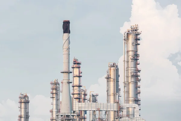 石油精製工場 — ストック写真