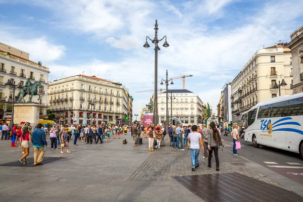 Puerta del sol i madrid — Stockfoto