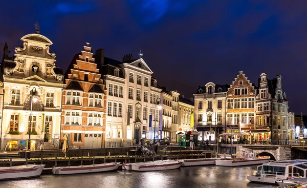 Gent oude stad in België — Stockfoto