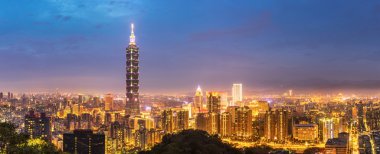 Taipei manzarası Panorama
