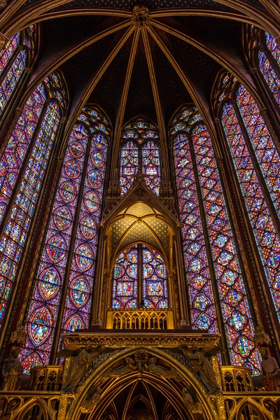 Το Sainte Chapelle στο Παρίσι — Φωτογραφία Αρχείου