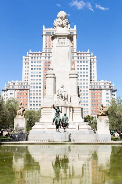 Plaza España in Madrid — Stockfoto