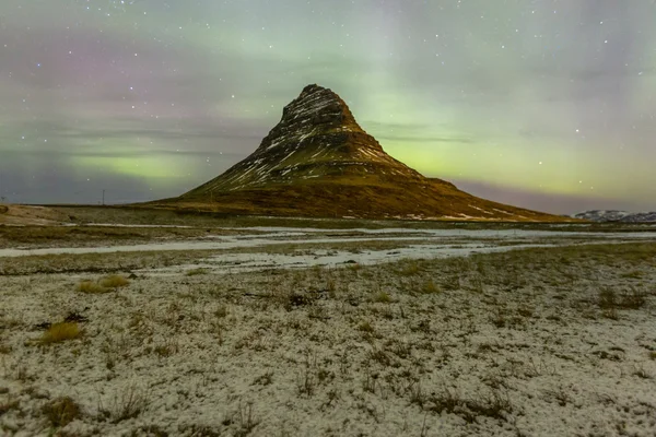 İzlanda'daki Northern Light — Stok fotoğraf