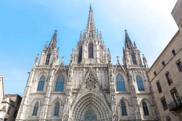 Cathédrale de Barcelone en Espagne — Photo