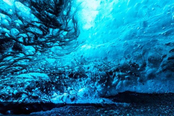 Cueva de hielo en Islandia — Foto de Stock