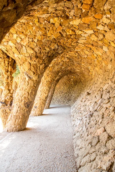Park Guell, Barcelona in Spain — Stock Photo, Image