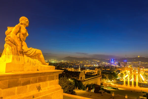 Plaza España in barcelona — Stockfoto