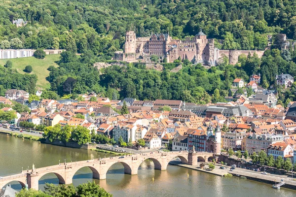 Heidelberg stadt in deutschland — Stockfoto