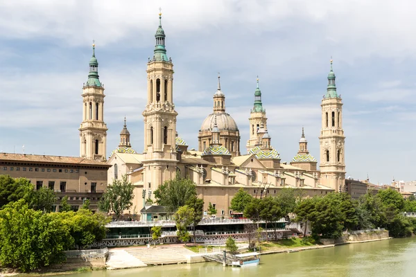 İspanya Zaragoza bazilika Katedrali — Stok fotoğraf