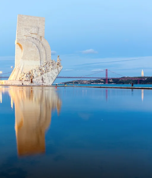 Entdeckungsdenkmal in Lissabon — Stockfoto