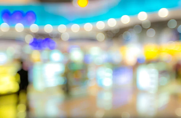 Shopping mall Blurred background — Stock Photo, Image