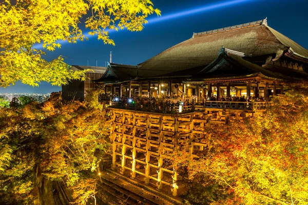 Kiyomizu-dera Temple v Japonsku — Stock fotografie