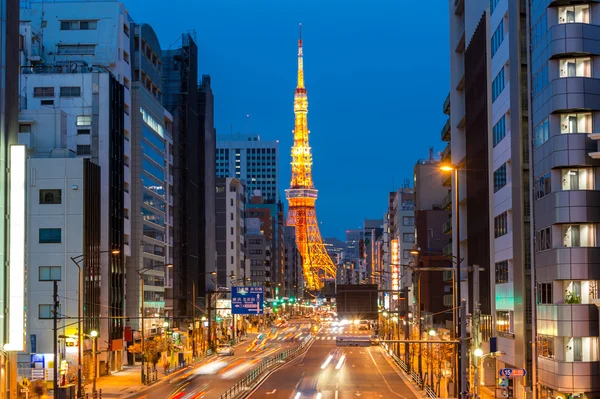 Tokyo věž v Japonsku — Stock fotografie