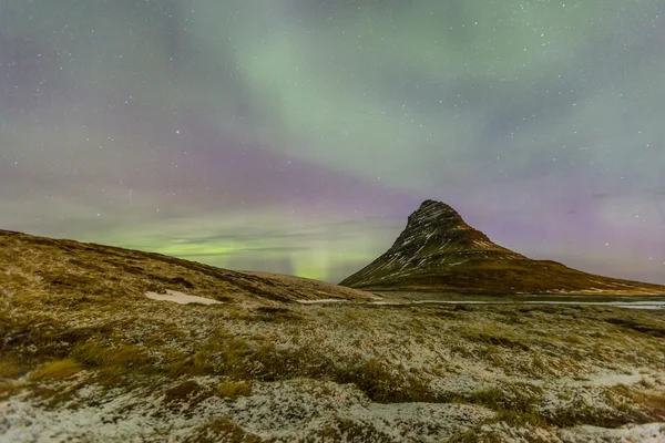 Nordlicht in Island — Stockfoto