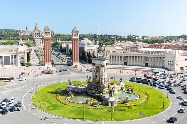 Plaza espana em Barcelona — Fotografia de Stock