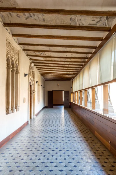 Zaragoza Palace korridor — Stockfoto