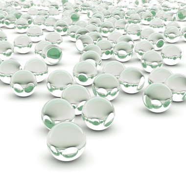 3D render soyut Küre