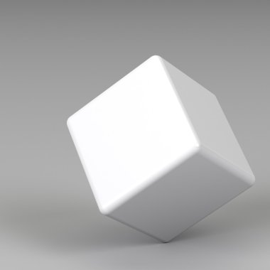 3D render soyut şekiller