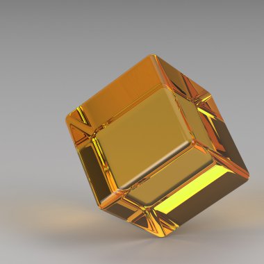 3D render soyut şekiller