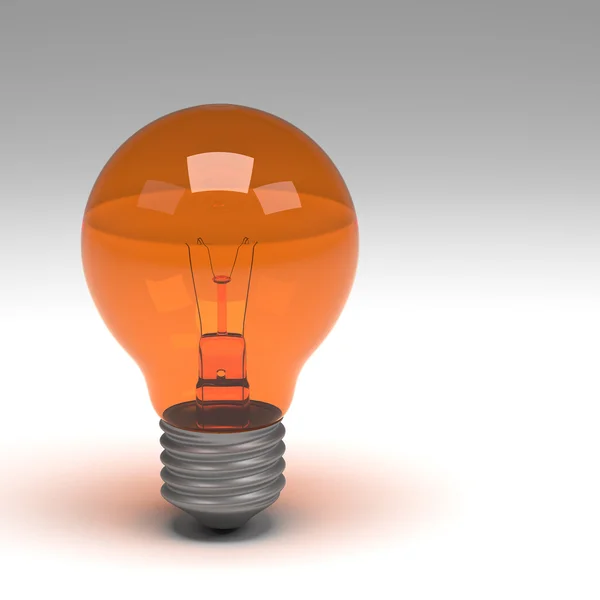 3d rendering of lightbulb — Stock Photo, Image