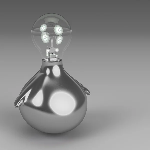 3d renderização de lâmpada — Fotografia de Stock