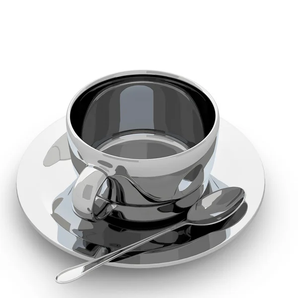 3d renderização xícara de café — Fotografia de Stock